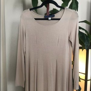 3/4 Sleeve “T-shirt” Dress